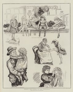 Behind the Scenes at the Pantomime by Charles Paul Renouard
